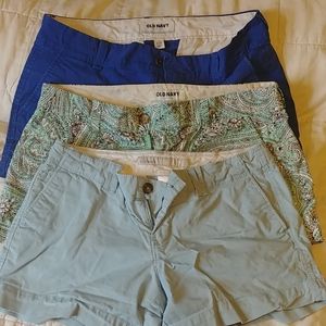 3 pairs shorts